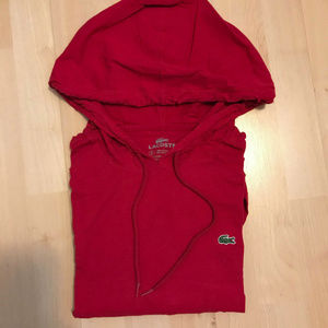Lacoste Pullover Long Sleeve Hoodie TShirt Size L